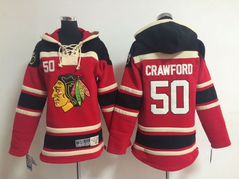 Youth Chicago Blackhawks #50 Corey Crawford Red Hoodie,We sell and wholesale Youth Chicago Blackhawks #50 Corey Crawford Red Hoodie on line form chian!