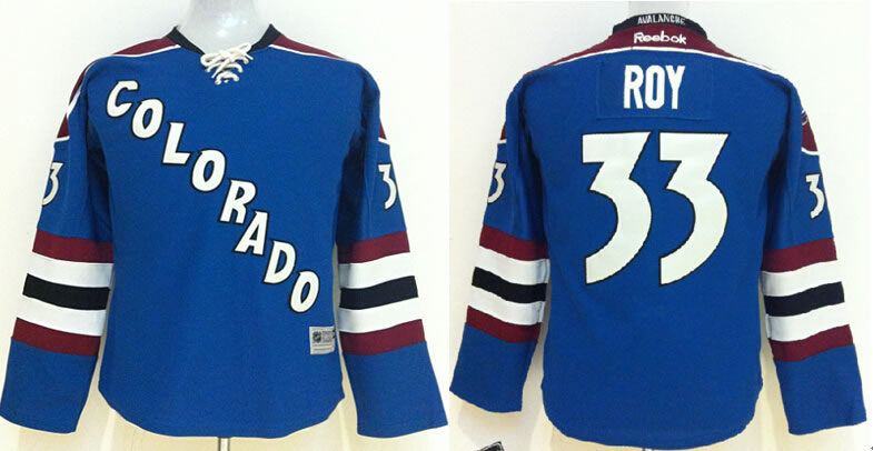 Youth Colorado Avalanche #33 Patrick Roy Blue Jerseys,We sell and wholesale Youth Colorado Avalanche #33 Patrick Roy Blue Jerseys on line form chian!