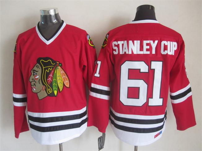 Chicago Blackhawks #61 Stanley Cup Red Throwback CCM Jerseys,We sell and wholesale Chicago Blackhawks #61 Stanley Cup Red Throwback CCM Jerseys on line form chian!