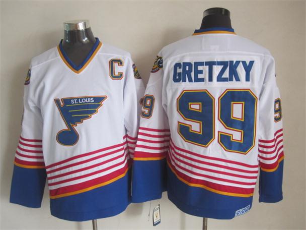 St. Louis Blues #99 Wayne Gretzky 1995 White Throwback CCM Jerseys,We sell and wholesale St. Louis Blues #99 Wayne Gretzky 1995 White Throwback CCM Jerseys on line form chian!