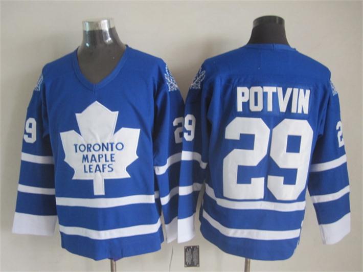 Toronto Maple Leafs #29 Felix Potvin Blue Throwback CCM Jerseys,We sell and wholesale Toronto Maple Leafs #29 Felix Potvin Blue Throwback CCM Jerseys on line form chian!