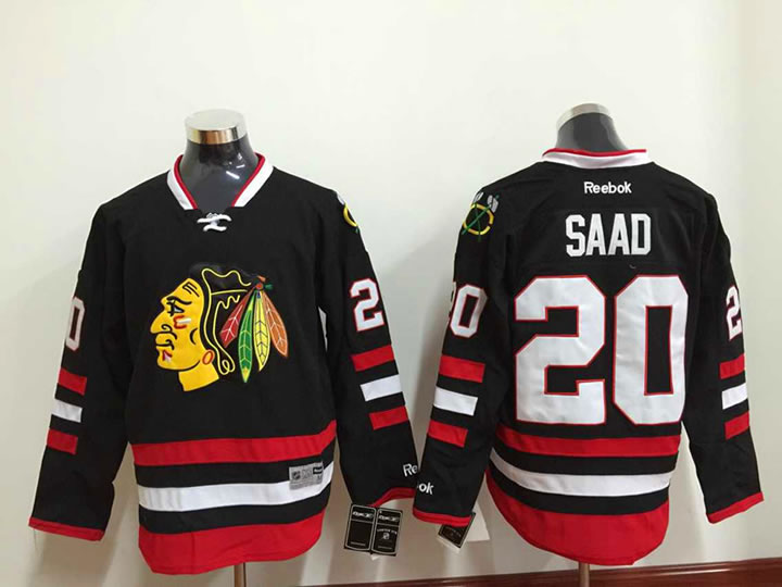 Chicago Blackhawks #20 Brandon Saad 2014 Stadium Series Black Jerseys,We sell and wholesale Chicago Blackhawks #20 Brandon Saad 2014 Stadium Series Black Jerseys on line form chian!