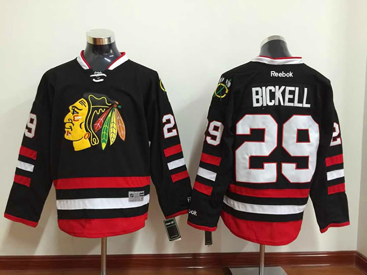 Chicago Blackhawks #29 Bryan Bickell 2014 Stadium Series Black Jerseys,We sell and wholesale Chicago Blackhawks #29 Bryan Bickell 2014 Stadium Series Black Jerseys on line form chian!