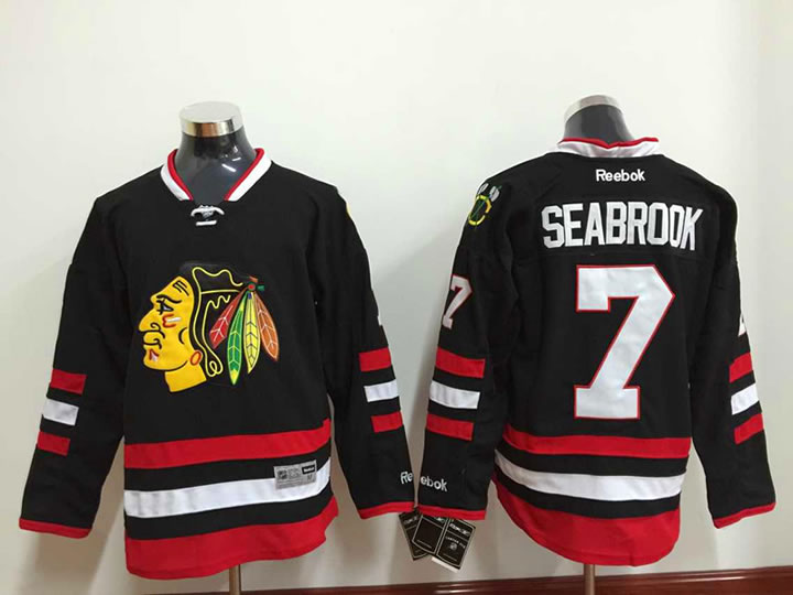 Chicago Blackhawks #7 Brent Seabrook 2014 Stadium Series Black Jerseys,We sell and wholesale Chicago Blackhawks #7 Brent Seabrook 2014 Stadium Series Black Jerseys on line form chian!