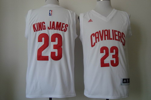 Cleveland Cavaliers #23 King James 2015 White Fashion Jerseys,We sell and wholesale Cleveland Cavaliers #23 King James 2015 White Fashion Jerseys on line form chian!