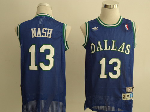 Dallas Mavericks #13 Steve Nash Light Blue Swingman Throwback Jerseys,We sell and wholesale Dallas Mavericks #13 Steve Nash Light Blue Swingman Throwback Jerseys on line form chian!