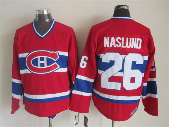 Montreal Canadiens #26 Mats Naslund Red V-Neck Throwback CCM Jerseys,We sell and wholesale Montreal Canadiens #26 Mats Naslund Red V-Neck Throwback CCM Jerseys on line form chian!