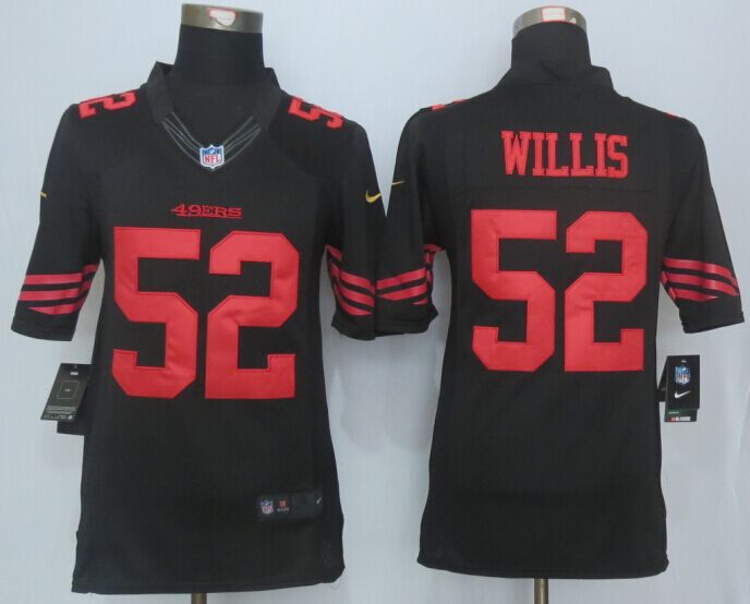 Nike Limited San Francisco 49ers #52 Willis Black Jerseys,We sell and wholesale Nike Limited San Francisco 49ers #52 Willis Black Jerseys on line form chian!