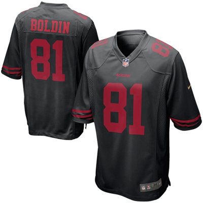 Nike Limited San Francisco 49ers Anquan Boldin Black Jerseys,We sell and wholesale Nike Limited San Francisco 49ers Anquan Boldin Black Jerseys on line form chian!