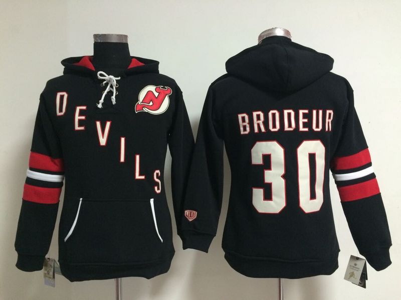 Womens New Jersey Devils #30 Martin Brodeur Black Old Time Hockey Hoodie,We sell and wholesale Womens New Jersey Devils #30 Martin Brodeur Black Old Time Hockey Hoodie on line form chian!