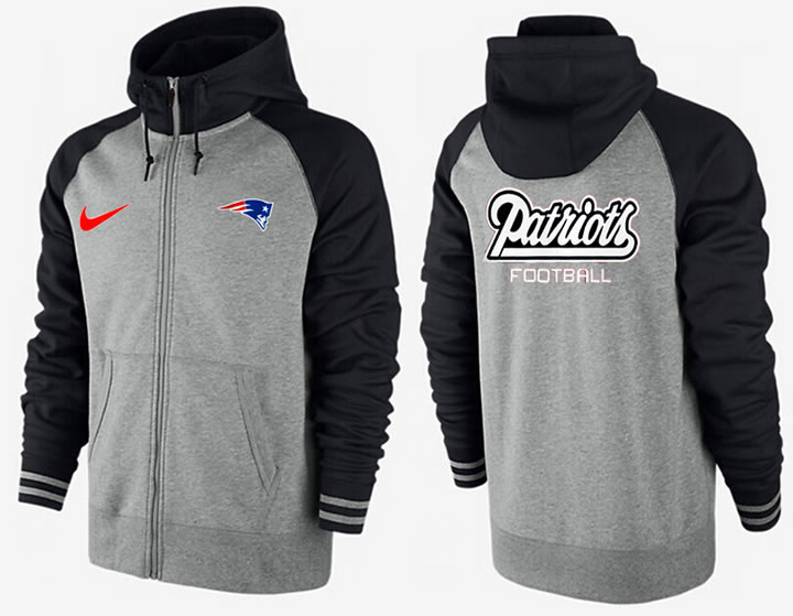 Men New England Patriots Team Logo Full Zip NFL Hoodie (15),We sell and wholesale Men New England Patriots Team Logo Full Zip NFL Hoodie (15) on line form chian!