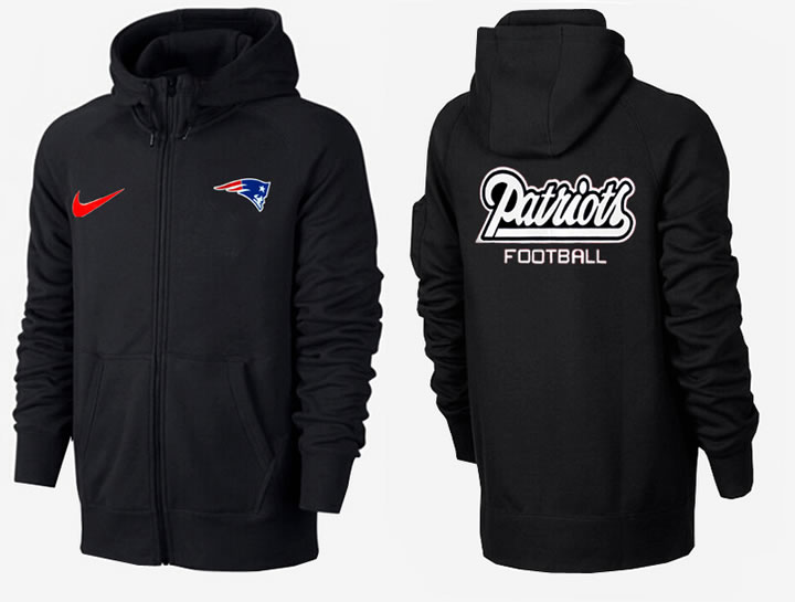 Men New England Patriots Team Logo Full Zip NFL Hoodie (17),We sell and wholesale Men New England Patriots Team Logo Full Zip NFL Hoodie (17) on line form chian!