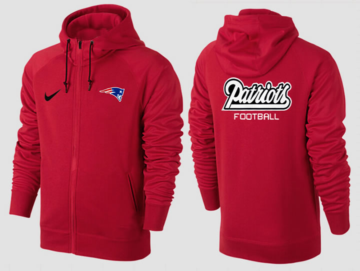 Men New England Patriots Team Logo Full Zip NFL Hoodie (18),We sell and wholesale Men New England Patriots Team Logo Full Zip NFL Hoodie (18) on line form chian!