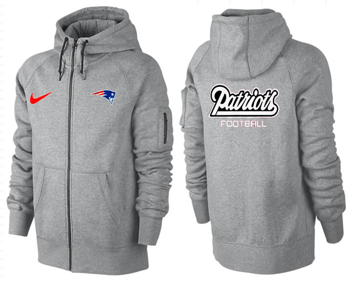 Men New England Patriots Team Logo Full Zip NFL Hoodie (21),We sell and wholesale Men New England Patriots Team Logo Full Zip NFL Hoodie (21) on line form chian!