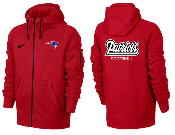 Men New England Patriots Team Logo Full Zip NFL Hoodie (22),We sell and wholesale Men New England Patriots Team Logo Full Zip NFL Hoodie (22) on line form chian!