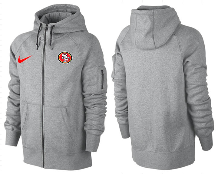 Men San Francisco 49ers Team Logo Full Zip NFL Hoodie (10),We sell and wholesale Men San Francisco 49ers Team Logo Full Zip NFL Hoodie (10) on line form chian!