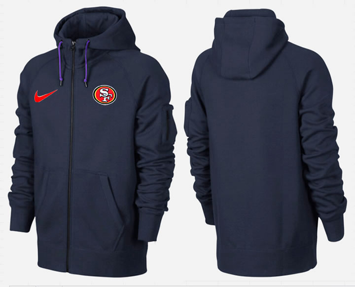 Men San Francisco 49ers Team Logo Full Zip NFL Hoodie (12),We sell and wholesale Men San Francisco 49ers Team Logo Full Zip NFL Hoodie (12) on line form chian!