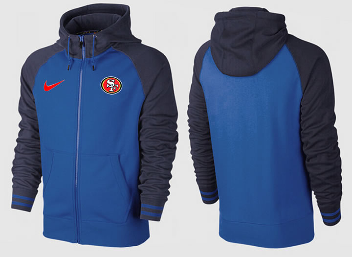 Men San Francisco 49ers Team Logo Full Zip NFL Hoodie (2),We sell and wholesale Men San Francisco 49ers Team Logo Full Zip NFL Hoodie (2) on line form chian!