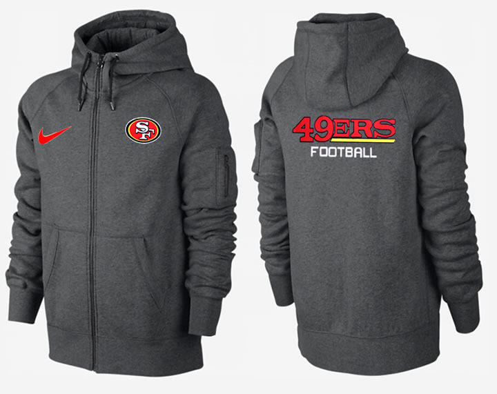 Men San Francisco 49ers Team Logo Full Zip NFL Hoodie (21),We sell and wholesale Men San Francisco 49ers Team Logo Full Zip NFL Hoodie (21) on line form chian!
