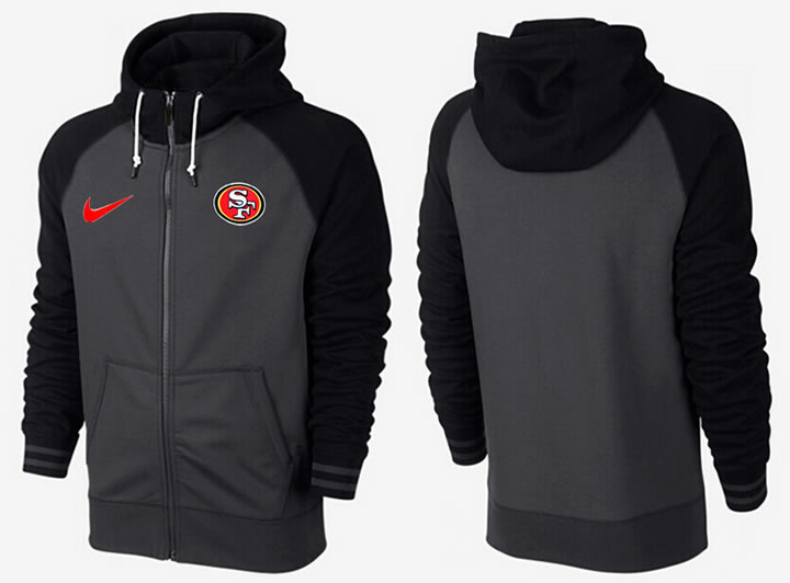 Men San Francisco 49ers Team Logo Full Zip NFL Hoodie (5),We sell and wholesale Men San Francisco 49ers Team Logo Full Zip NFL Hoodie (5) on line form chian!