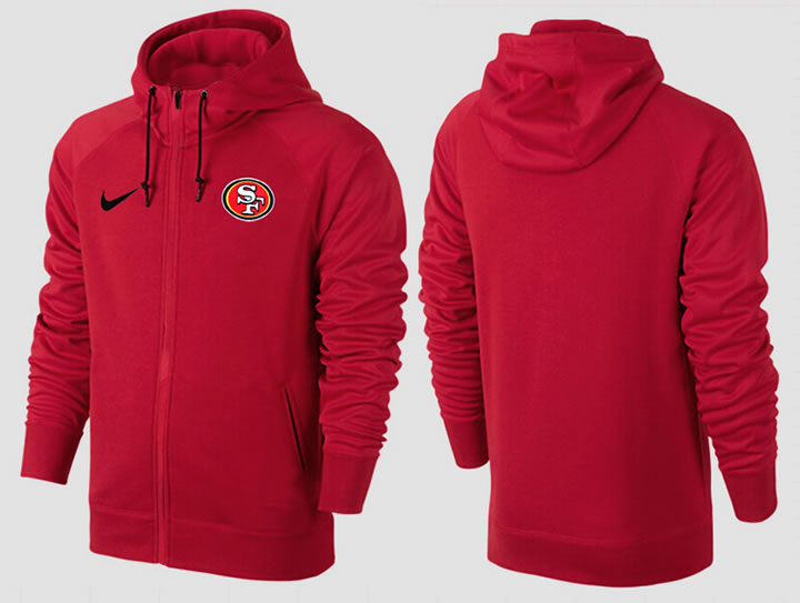Men San Francisco 49ers Team Logo Full Zip NFL Hoodie (7),We sell and wholesale Men San Francisco 49ers Team Logo Full Zip NFL Hoodie (7) on line form chian!