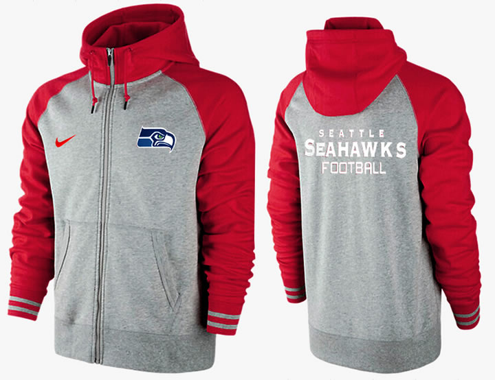 Men Seattle Seahawks Team Logo Full Zip NFL Hoodie (12),We sell and wholesale Men Seattle Seahawks Team Logo Full Zip NFL Hoodie (12) on line form chian!