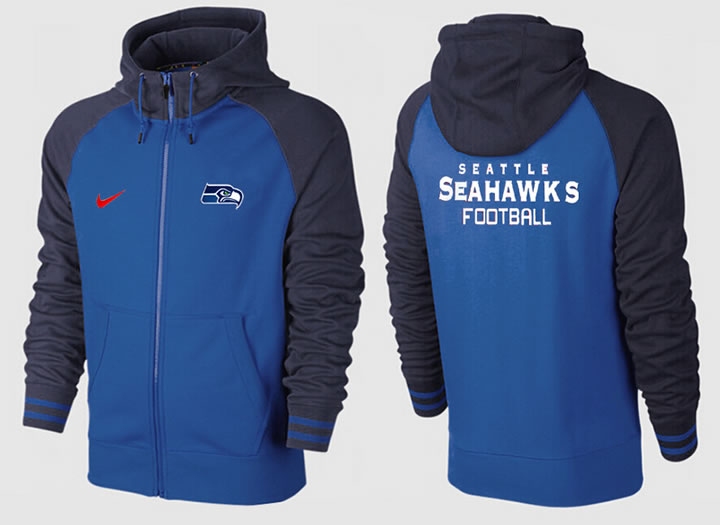 Men Seattle Seahawks Team Logo Full Zip NFL Hoodie (13),We sell and wholesale Men Seattle Seahawks Team Logo Full Zip NFL Hoodie (13) on line form chian!