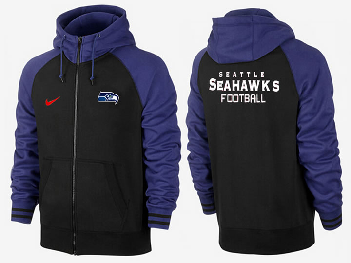 Men Seattle Seahawks Team Logo Full Zip NFL Hoodie (14),We sell and wholesale Men Seattle Seahawks Team Logo Full Zip NFL Hoodie (14) on line form chian!