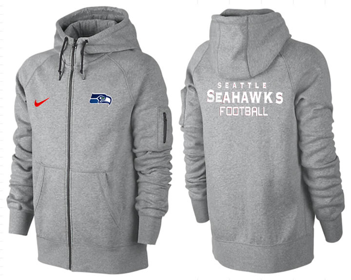 Men Seattle Seahawks Team Logo Full Zip NFL Hoodie (21),We sell and wholesale Men Seattle Seahawks Team Logo Full Zip NFL Hoodie (21) on line form chian!