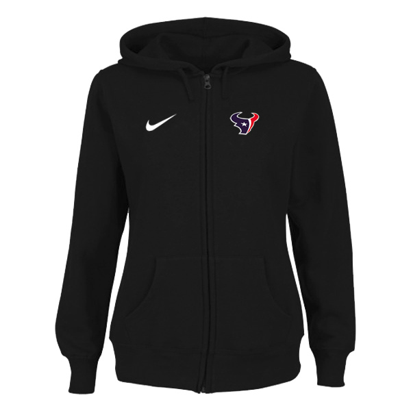 Women Houston Texans Tailgater Full Zip Hoodie - Black,We sell and wholesale Women Houston Texans Tailgater Full Zip Hoodie - Black on line form chian!