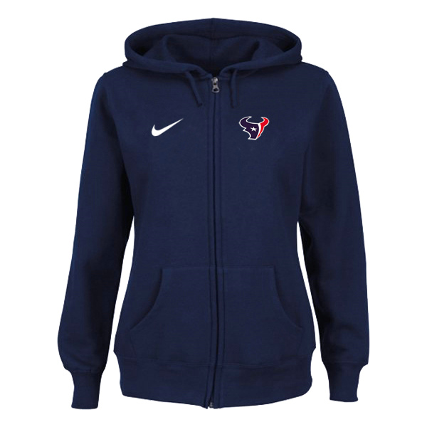 Women Houston Texans Tailgater Full Zip Hoodie - Blue,We sell and wholesale Women Houston Texans Tailgater Full Zip Hoodie - Blue on line form chian!