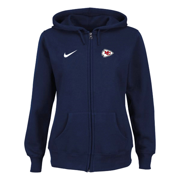 Women Kansas City Chiefs Tailgater Full Zip Hoodie - Blue,We sell and wholesale Women Kansas City Chiefs Tailgater Full Zip Hoodie - Blue on line form chian!