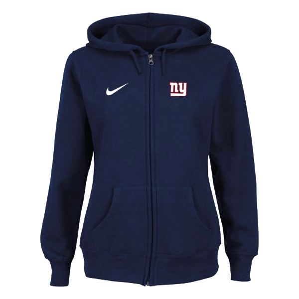 Women New York Giants Tailgater Full Zip Hoodie - Blue,We sell and wholesale Women New York Giants Tailgater Full Zip Hoodie - Blue on line form chian!