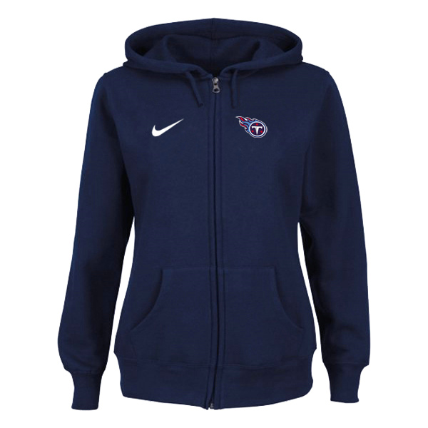 Women Tennessee Titans Tailgater Full Zip Hoodie - Blue,We sell and wholesale Women Tennessee Titans Tailgater Full Zip Hoodie - Blue on line form chian!