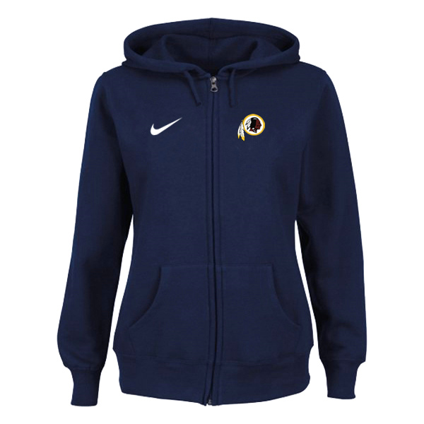 Women Washington Redskins Tailgater Full Zip Hoodie - Blue,We sell and wholesale Women Washington Redskins Tailgater Full Zip Hoodie - Blue on line form chian!