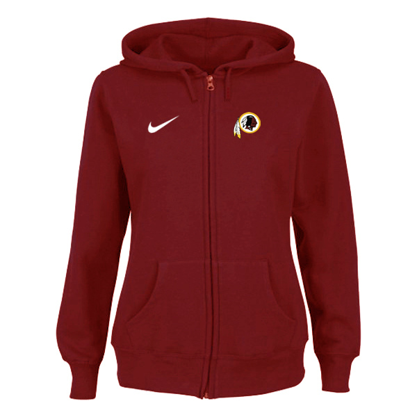 Women Washington Redskins Tailgater Full Zip Hoodie - Red,We sell and wholesale Women Washington Redskins Tailgater Full Zip Hoodie - Red on line form chian!