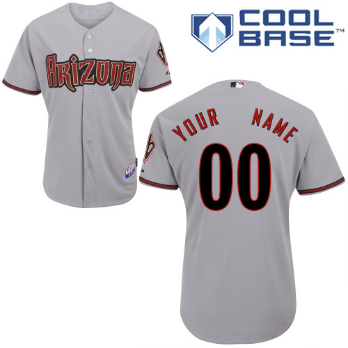 Customized Arizona Diamondbacks Baseball Jersey-Women's Stitched Road Gray Cool Base MLB Jersey,We sell and wholesale Customized Arizona Diamondbacks Baseball Jersey-Women's Stitched Road Gray Cool Base MLB Jersey on line form chian!