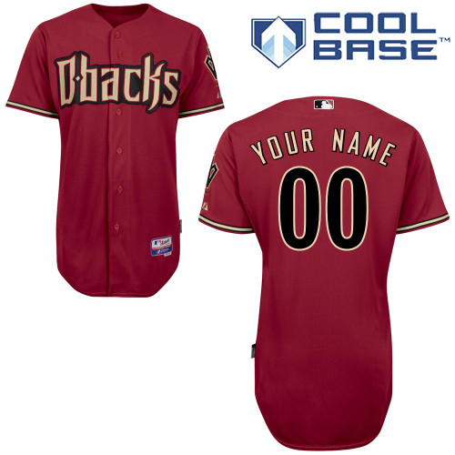 Customized Arizona Diamondbacks MLB Jersey-Men's Stitched Alternate Red Cool Base Baseball Jersey,We sell and wholesale Customized Arizona Diamondbacks MLB Jersey-Men's Stitched Alternate Red Cool Base Baseball Jersey on line form chian!
