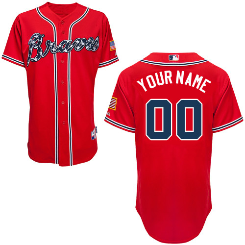 Customized Atlanta Braves MLB Jersey-Men's Stitched 2014 Red Baseball Jersey,We sell and wholesale Customized Atlanta Braves MLB Jersey-Men's Stitched 2014 Red Baseball Jersey on line form chian!
