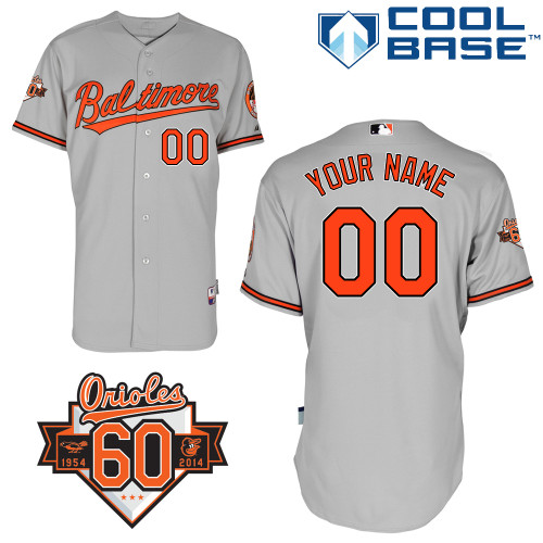 Customized Baltimore Orioles Baseball Jersey-Women's Stitched Road Gray Cool Base MLB Jersey,We sell and wholesale Customized Baltimore Orioles Baseball Jersey-Women's Stitched Road Gray Cool Base MLB Jersey on line form chian!