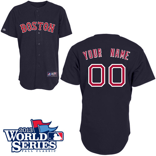 Customized Boston Red Sox MLB Jersey-Men's Stitched 2013 World Series Champions Road Dark Blue Baseball Jersey,We sell and wholesale Customized Boston Red Sox MLB Jersey-Men's Stitched 2013 World Series Champions Road Dark Blue Baseball Jersey on line form chian!