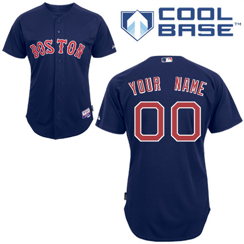 Customized Boston Red Sox MLB Jersey-Men's Stitched Alternate Dark Blue Cool Base Baseball Jersey,We sell and wholesale Customized Boston Red Sox MLB Jersey-Men's Stitched Alternate Dark Blue Cool Base Baseball Jersey on line form chian!