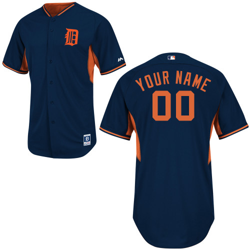 Customized Detroit Tigers Baseball Jersey-Women's Stitched 2014 Dark Blue Road Cool Base BP MLB Jersey,We sell and wholesale Customized Detroit Tigers Baseball Jersey-Women's Stitched 2014 Dark Blue Road Cool Base BP MLB Jersey on line form chian!
