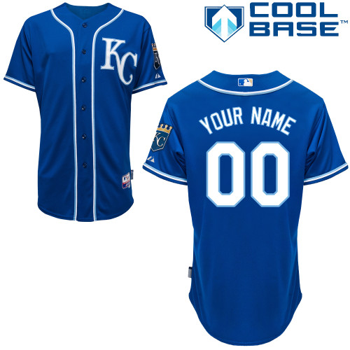 Customized Kansas City Royals Baseball Jersey-Women's Stitched 2014 Alternate Blue Cool Base MLB Jersey,We sell and wholesale Customized Kansas City Royals Baseball Jersey-Women's Stitched 2014 Alternate Blue Cool Base MLB Jersey on line form chian!