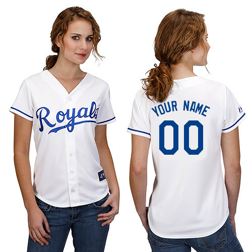 Customized Kansas City Royals Baseball Jersey-Women's Stitched Home White Cool Base MLB Jersey,We sell and wholesale Customized Kansas City Royals Baseball Jersey-Women's Stitched Home White Cool Base MLB Jersey on line form chian!