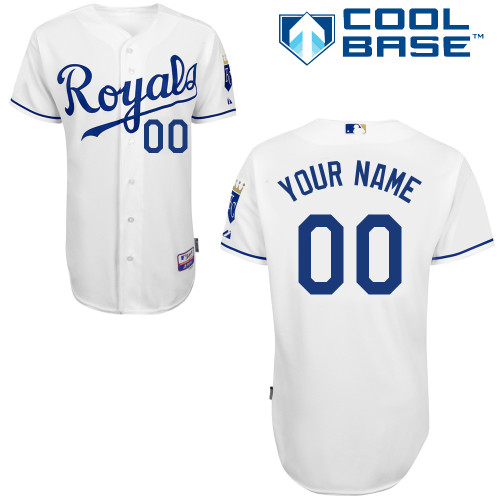 Customized Kansas City Royals MLB Jersey-Men's Stitched Home White Cool Base Baseball Jersey,We sell and wholesale Customized Kansas City Royals MLB Jersey-Men's Stitched Home White Cool Base Baseball Jersey on line form chian!