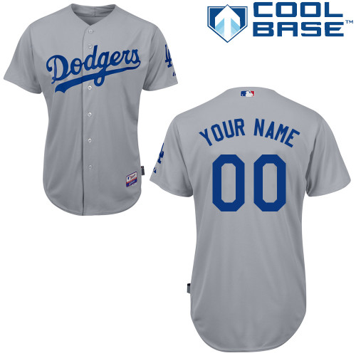 Customized Los Angeles Dodgers Baseball Jersey-Women's Stitched 2014 Alternate Road Gray Cool Base MLB Jersey,We sell and wholesale Customized Los Angeles Dodgers Baseball Jersey-Women's Stitched 2014 Alternate Road Gray Cool Base MLB Jersey on line form chian!
