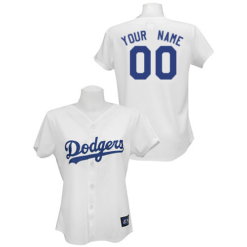 Customized Los Angeles Dodgers Baseball Jersey-Women's Stitched Home White MLB Jersey,We sell and wholesale Customized Los Angeles Dodgers Baseball Jersey-Women's Stitched Home White MLB Jersey on line form chian!
