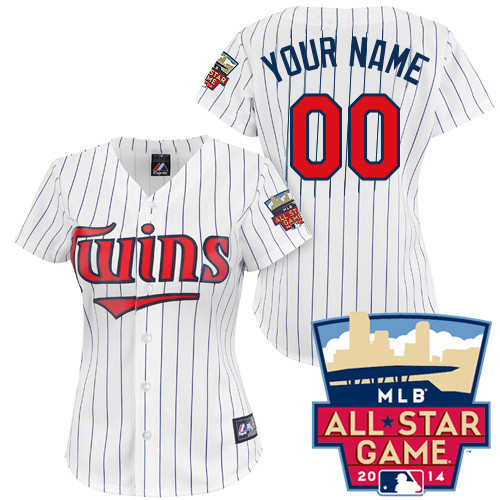 Customized Minnesota Twins Baseball Jersey-Women's Stitched 2014 ALL Star Home White Cool Base MLB Jersey,We sell and wholesale Customized Minnesota Twins Baseball Jersey-Women's Stitched 2014 ALL Star Home White Cool Base MLB Jersey on line form chian!