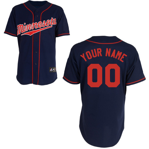 Customized Minnesota Twins Baseball Jersey-Women's Stitched Alternate Dark Blue Cool Base MLB Jersey,We sell and wholesale Customized Minnesota Twins Baseball Jersey-Women's Stitched Alternate Dark Blue Cool Base MLB Jersey on line form chian!